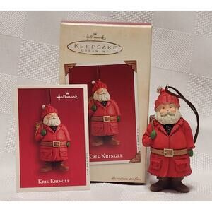 Hallmark Keepsake Ornament‎ Kris Kringle Santa Claus
